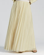 Load image into Gallery viewer, Melon Pleated Chiffon Skirt
