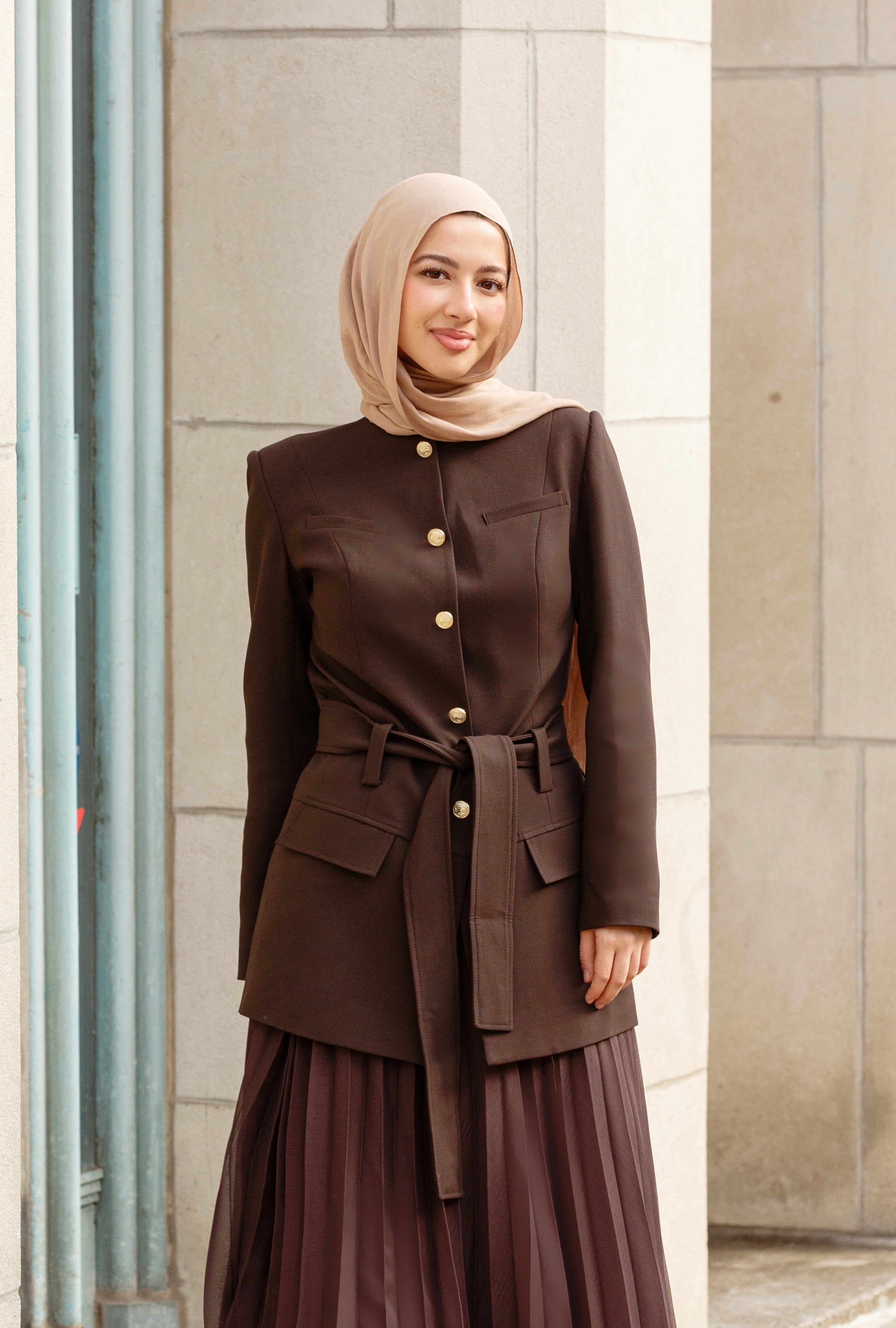 Espresso SE Belted Jacket