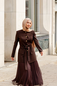 Espresso SE Belted Jacket