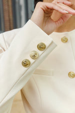 Load image into Gallery viewer, Pearl Cream SE Belted Jacket
