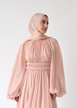 Load image into Gallery viewer, Peachy Blush Shimmering Scarf
